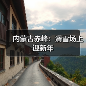 内蒙古赤峰:滑雪场上迎新年