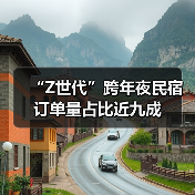 “Z世代”跨年夜民宿订单量占比近九成
