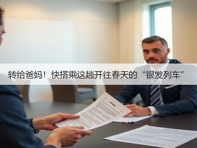 转给爸妈!快搭乘这趟开往春天的“银发列车”(图1) 转给爸妈!快搭乘这趟开往春天的“银发列车”(图1)
