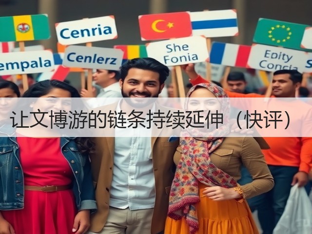 让文博游的链条持续延伸(快评)(图2) 让文博游的链条持续延伸(快评)(图2)