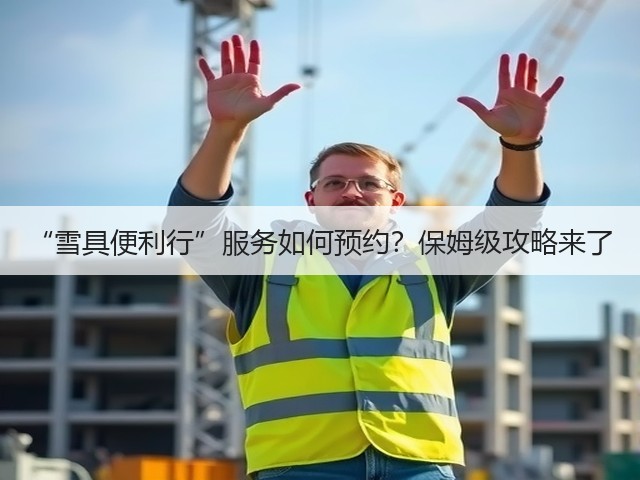 “雪具便利行”服务如何预约?保姆级攻略来了(图3) “雪具便利行”服务如何预约?保姆级攻略来了(图3)