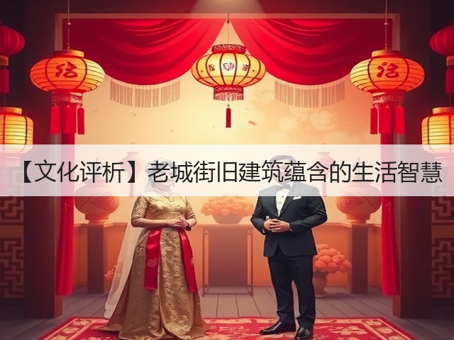 【文化评析】老城街旧建筑蕴含的生活智慧(图1) 【文化评析】老城街旧建筑蕴含的生活智慧(图1)