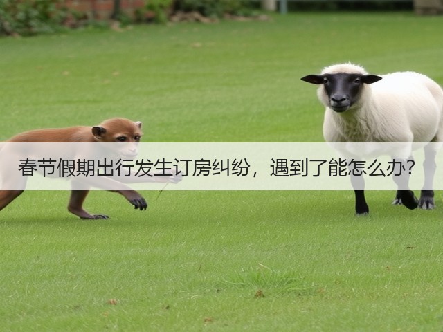 春节假期出行发生订房纠纷，遇到了能怎么办？(图3)