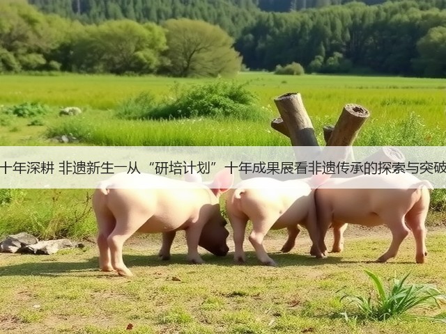 十年深耕 非遗新生――从“研培计划”十年成果展看非遗传承的探索与突破(图2) 十年深耕 非遗新生――从“研培计划”十年成果展看非遗传承的探索与突破(图2)