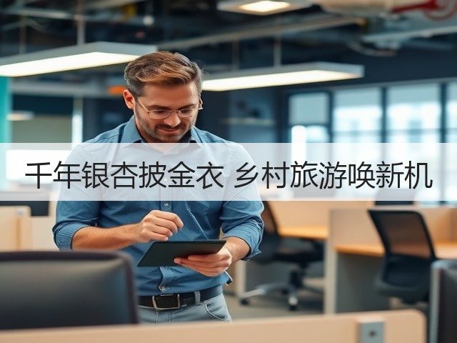 千年银杏披金衣 乡村旅游唤新机(图2)