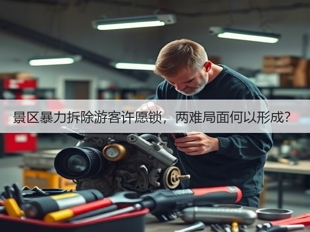 景区暴力拆除游客许愿锁,两难局面何以形成?(图3) 景区暴力拆除游客许愿锁,两难局面何以形成?(图3)
