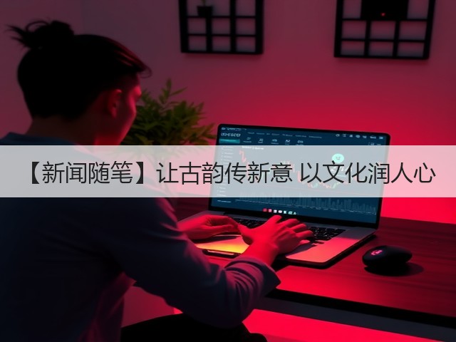 【新闻随笔】让古韵传新意 以文化润人心(图2)