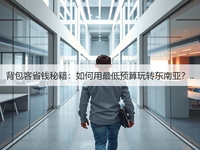 背包客省钱秘籍:如何用最低预算玩转东南亚?..(图1) 背包客省钱秘籍:如何用最低预算玩转东南亚?..(图1)