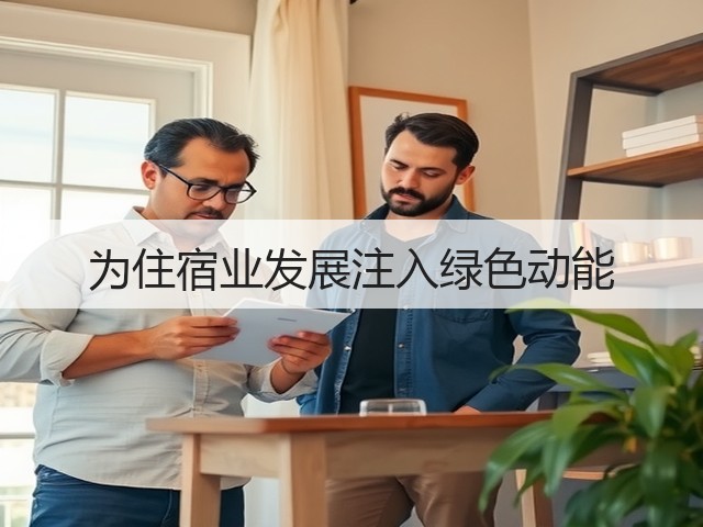 为住宿业发展注入绿色动能(图1) 为住宿业发展注入绿色动能(图1)