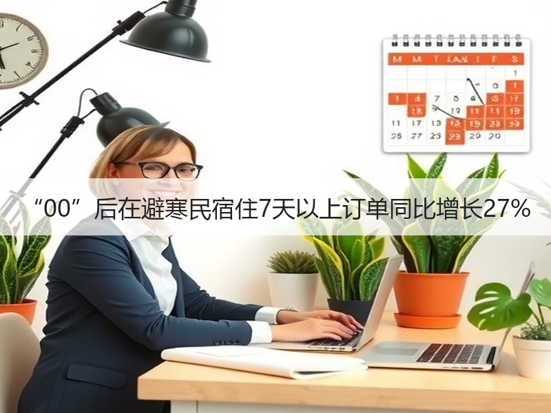 “00”后在避寒民宿住7天以上订单同比增长27% - 安枢游走吧旅游科普资讯网