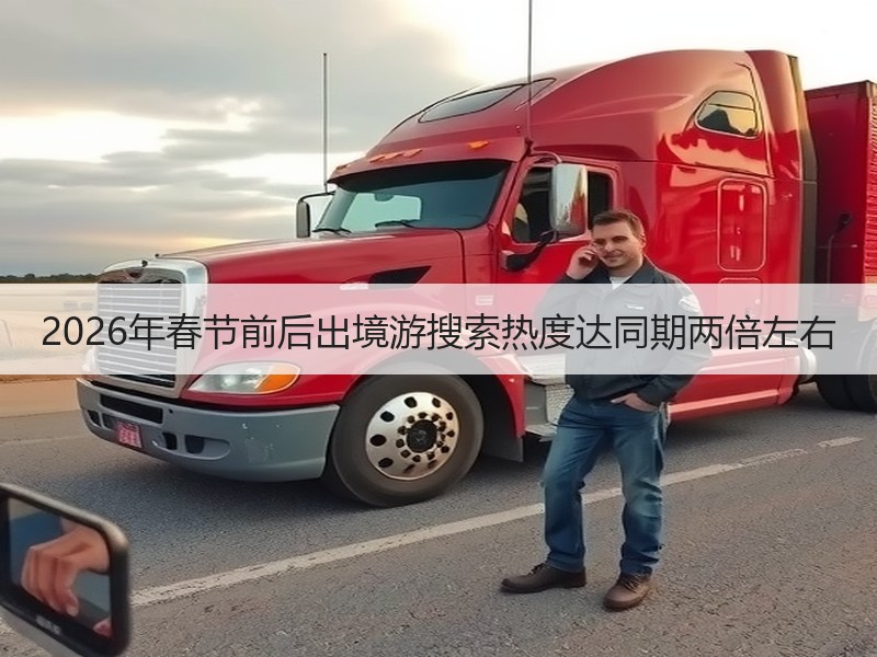 2026年春节前后出境游搜索热度达同期两倍左右 - 安枢游走吧旅游科普资讯网