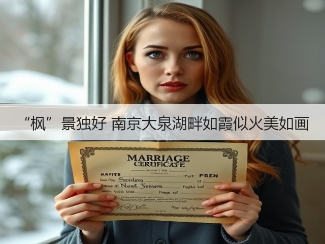 “枫”景独好 南京大泉湖畔如霞似火美如画(图3) “枫”景独好 南京大泉湖畔如霞似火美如画(图3)