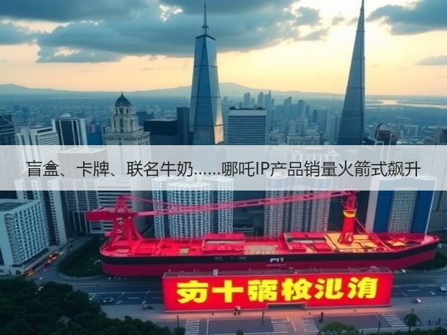 盲盒、卡牌、联名牛奶……哪吒IP产品销量火箭式飙升(图3)