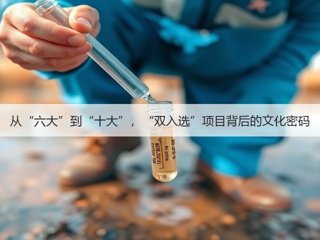 从“六大”到“十大”,“双入选”项目背后的文化密码(图2) 从“六大”到“十大”,“双入选”项目背后的文化密码(图2)