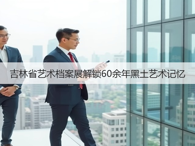 吉林省艺术档案展解锁60余年黑土艺术记忆(图1) 吉林省艺术档案展解锁60余年黑土艺术记忆(图1)