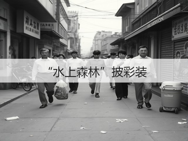“水上森林”披彩装(图3) “水上森林”披彩装(图3)