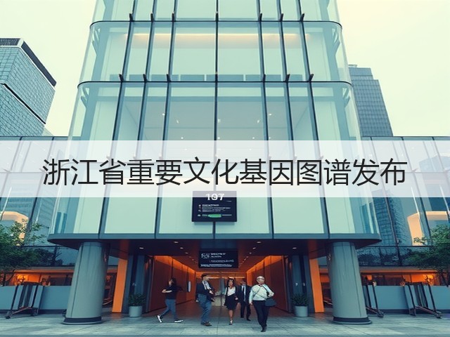 浙江省重要文化基因图谱发布(图2) 浙江省重要文化基因图谱发布(图2)