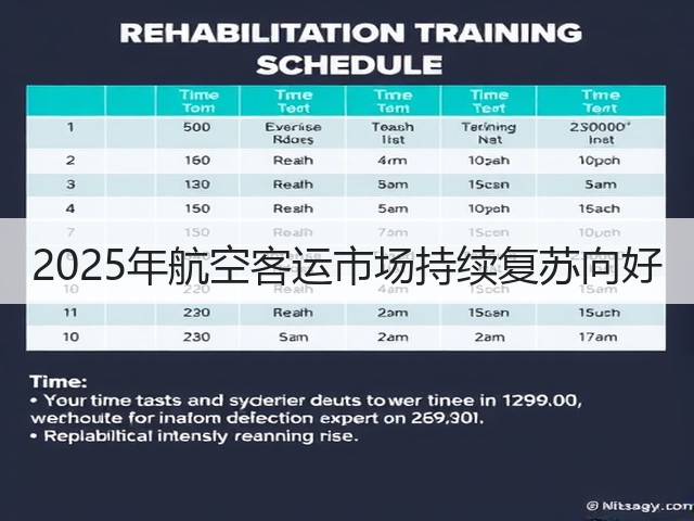2025年航空客运市场持续复苏向好(图1)