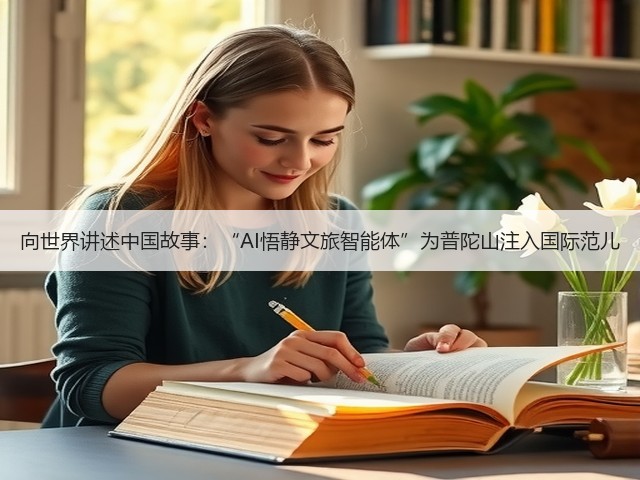 向世界讲述中国故事:“AI悟静文旅智能体”为普陀山注入国际范儿(图1) 向世界讲述中国故事:“AI悟静文旅智能体”为普陀山注入国际范儿(图1)