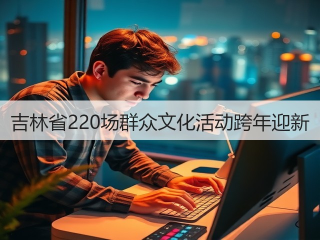 吉林省220场群众文化活动跨年迎新(图1) 吉林省220场群众文化活动跨年迎新(图1)