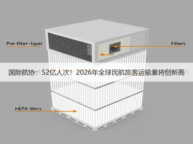 国际航协:52亿人次!2026年全球民航旅客运输量将创新高(图1) 国际航协:52亿人次!2026年全球民航旅客运输量将创新高(图1)