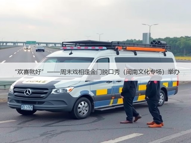 “欢喜就好”——周末戏相逢金门脱口秀（闽南文化专场）举办(图1)