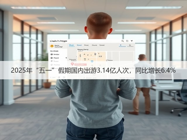 2025年“五一”假期国内出游3.14亿人次,同比增长6.4%(图2) 2025年“五一”假期国内出游3.14亿人次,同比增长6.4%(图2)