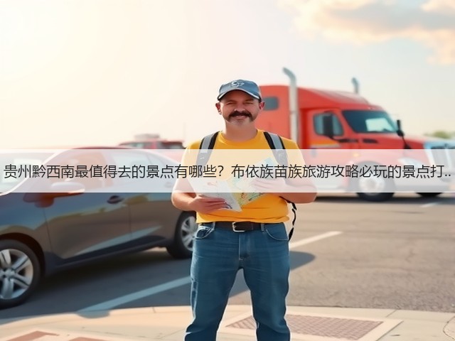 贵州黔西南最值得去的景点有哪些?布依族苗族旅游攻略必玩的景点打..(图3) 贵州黔西南最值得去的景点有哪些?布依族苗族旅游攻略必玩的景点打..(图3)