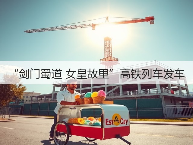 “剑门蜀道 女皇故里”高铁列车发车(图1) “剑门蜀道 女皇故里”高铁列车发车(图1)
