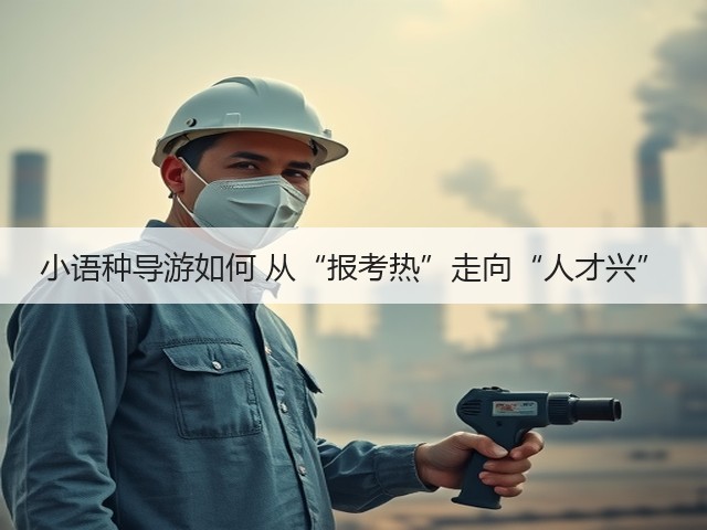 小语种导游如何 从“报考热”走向“人才兴”(图3) 小语种导游如何 从“报考热”走向“人才兴”(图3)