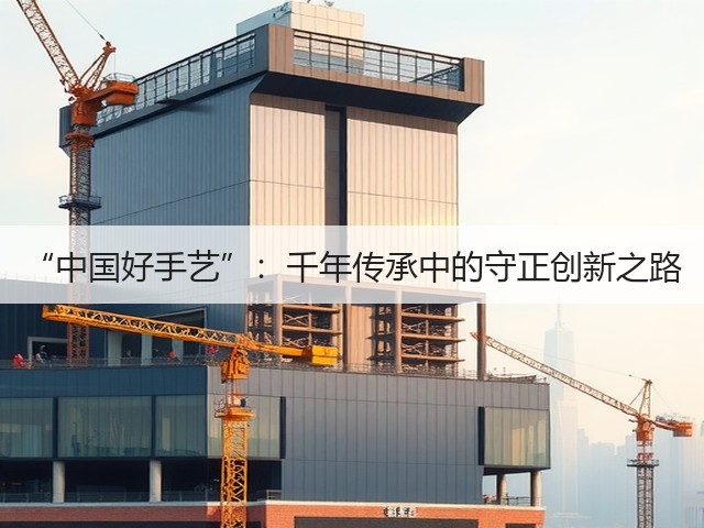 “中国好手艺”:千年传承中的守正创新之路(图2) “中国好手艺”:千年传承中的守正创新之路(图2)