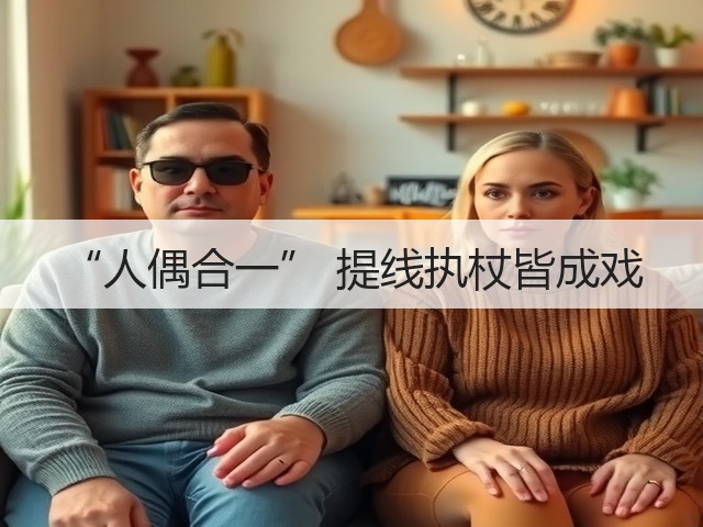 “人偶合一” 提线执杖皆成戏(图3) “人偶合一” 提线执杖皆成戏(图3)