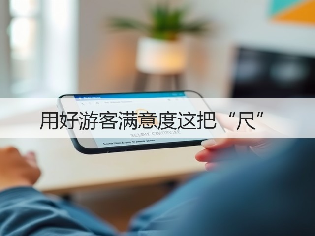 用好游客满意度这把“尺”(图1) 用好游客满意度这把“尺”(图1)