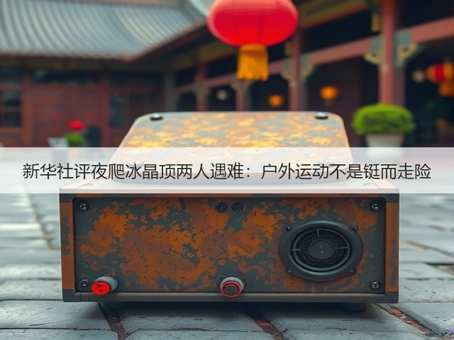 新华社评夜爬冰晶顶两人遇难：户外运动不是铤而走险(图3)