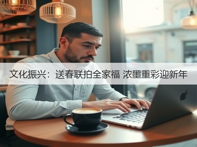 文化振兴:送春联拍全家福 浓墨重彩迎新年(图2) 文化振兴:送春联拍全家福 浓墨重彩迎新年(图2)