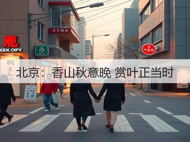 北京:香山秋意晚 赏叶正当时(图1) 北京:香山秋意晚 赏叶正当时(图1)