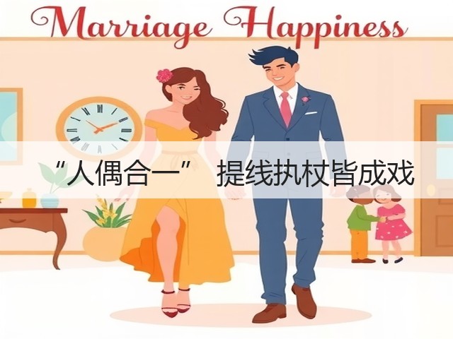 “人偶合一” 提线执杖皆成戏(图3) “人偶合一” 提线执杖皆成戏(图3)