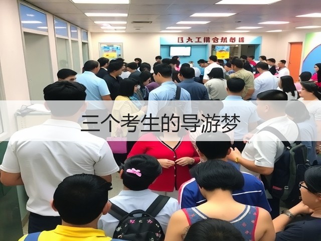 三个考生的导游梦(图3) 三个考生的导游梦(图3)