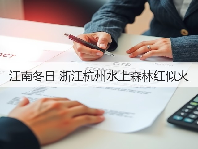 江南冬日 浙江杭州水上森林红似火(图1) 江南冬日 浙江杭州水上森林红似火(图1)