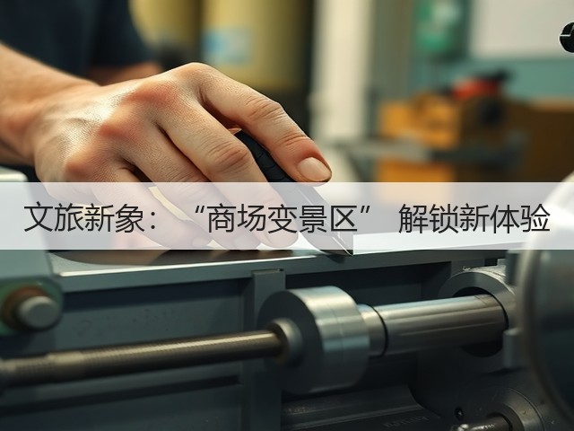 文旅新象:“商场变景区” 解锁新体验(图2) 文旅新象:“商场变景区” 解锁新体验(图2)