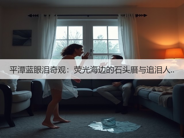 平潭蓝眼泪奇观:荧光海边的石头厝与追泪人..(图3) 平潭蓝眼泪奇观:荧光海边的石头厝与追泪人..(图3)