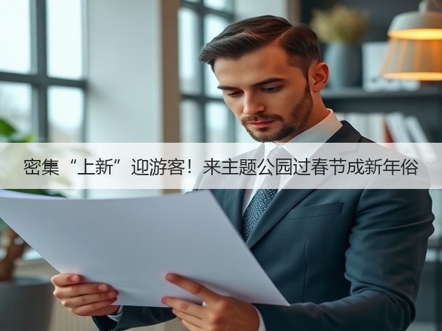 密集“上新”迎游客!来主题公园过春节成新年俗(图3) 密集“上新”迎游客!来主题公园过春节成新年俗(图3)