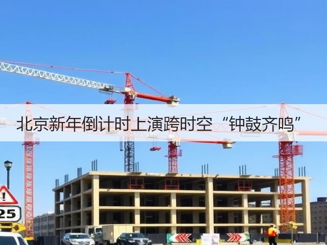 北京新年倒计时上演跨时空“钟鼓齐鸣”(图1) 北京新年倒计时上演跨时空“钟鼓齐鸣”(图1)
