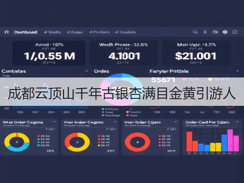 成都云顶山千年古银杏满目金黄引游人 - 安枢游走吧旅游科普资讯网