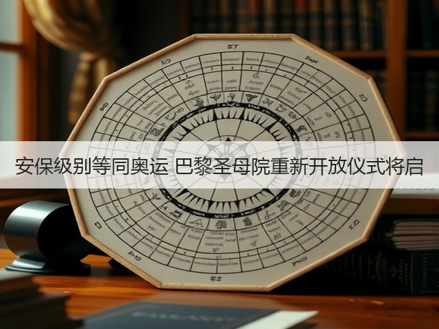 安保级别等同奥运 巴黎圣母院重新开放仪式将启(图1) 安保级别等同奥运 巴黎圣母院重新开放仪式将启(图1)