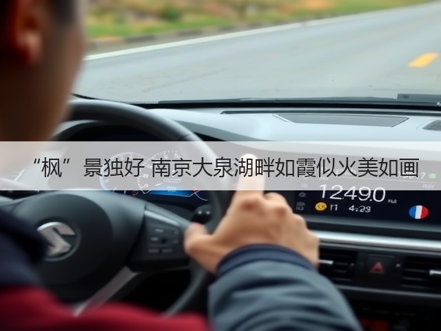 “枫”景独好 南京大泉湖畔如霞似火美如画(图2) “枫”景独好 南京大泉湖畔如霞似火美如画(图2)