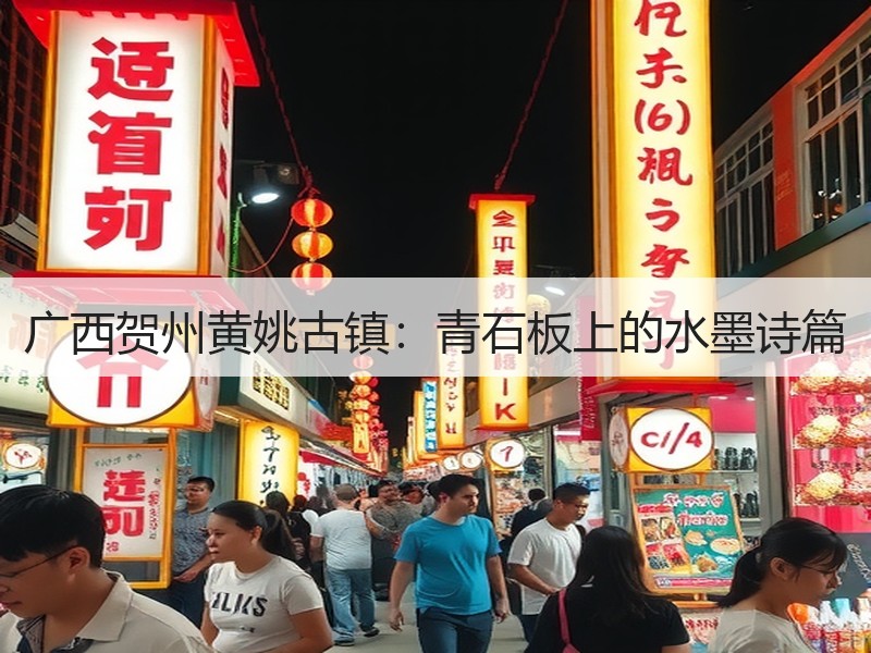 广西贺州黄姚古镇：青石板上的水墨诗篇 - 安枢游走吧旅游科普资讯网