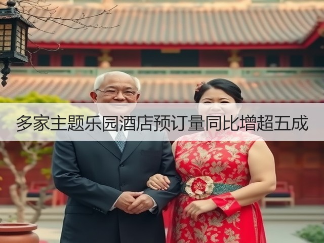 多家主题乐园酒店预订量同比增超五成(图3) 多家主题乐园酒店预订量同比增超五成(图3)