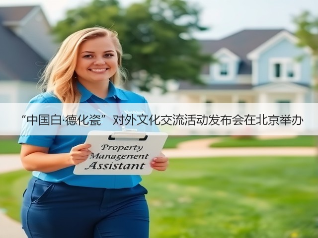 “中国白·德化瓷”对外文化交流活动发布会在北京举办(图1) “中国白·德化瓷”对外文化交流活动发布会在北京举办(图1)