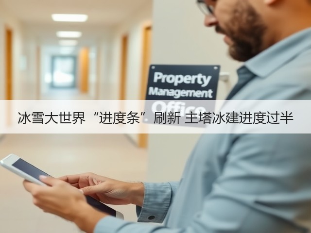 冰雪大世界“进度条”刷新 主塔冰建进度过半(图3) 冰雪大世界“进度条”刷新 主塔冰建进度过半(图3)
